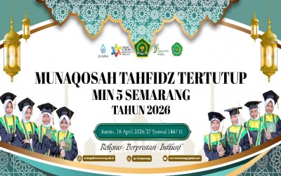 Uji Kemampuan Hafalan, 8 Siswa MI Negeri 5 Semarang Ikuti Munaqosah Tahfidz Tertutup ke-V