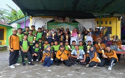 Prestasi Gemilang Kontingen MIN 5 Semarang dalam PORSENI MI Kec. Jambu Tahun 2025